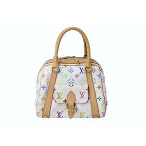 Louis Vuitton Priscilla Handbag Multicolore Multicolor White Takashi